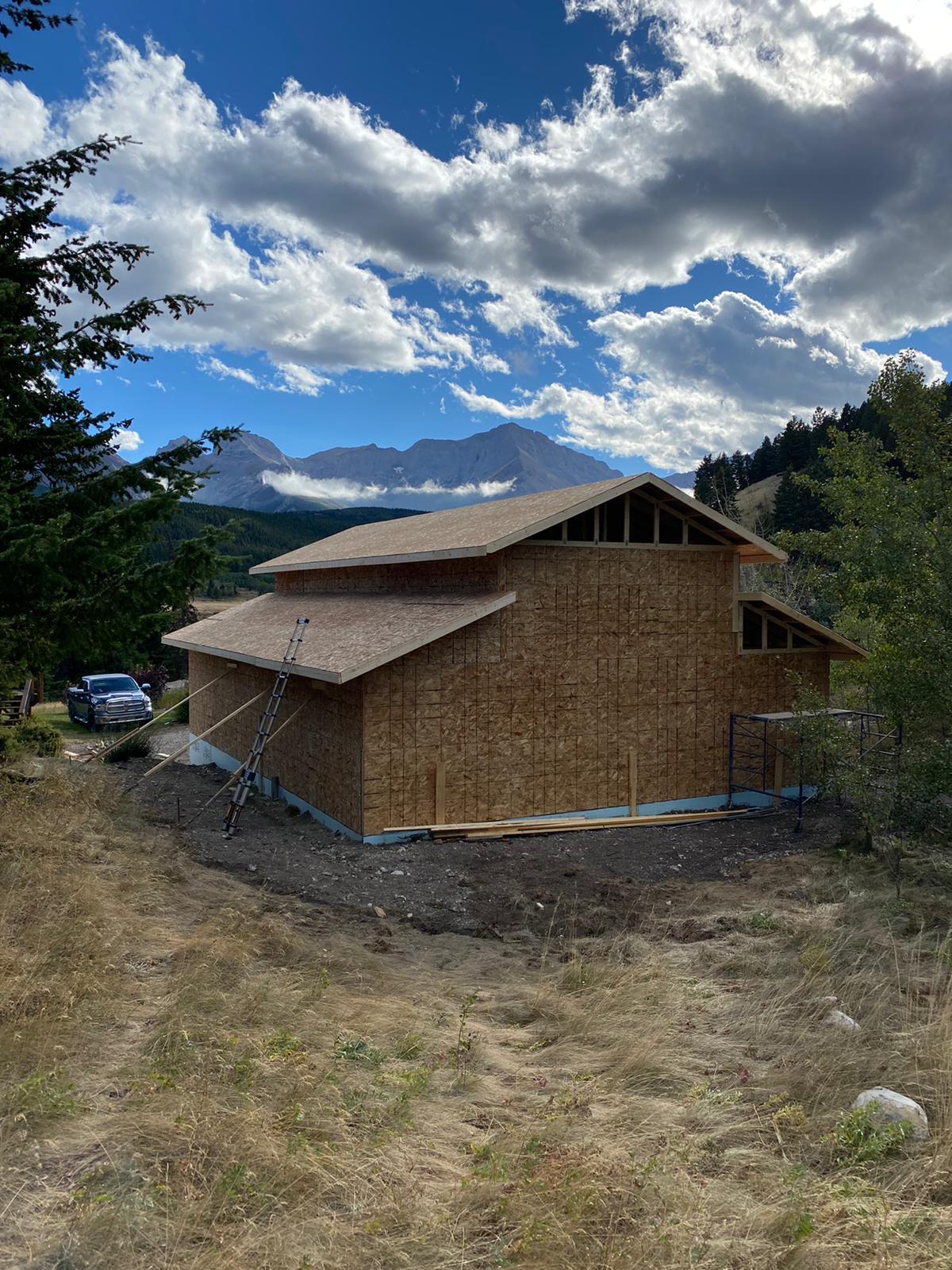 brand new barn